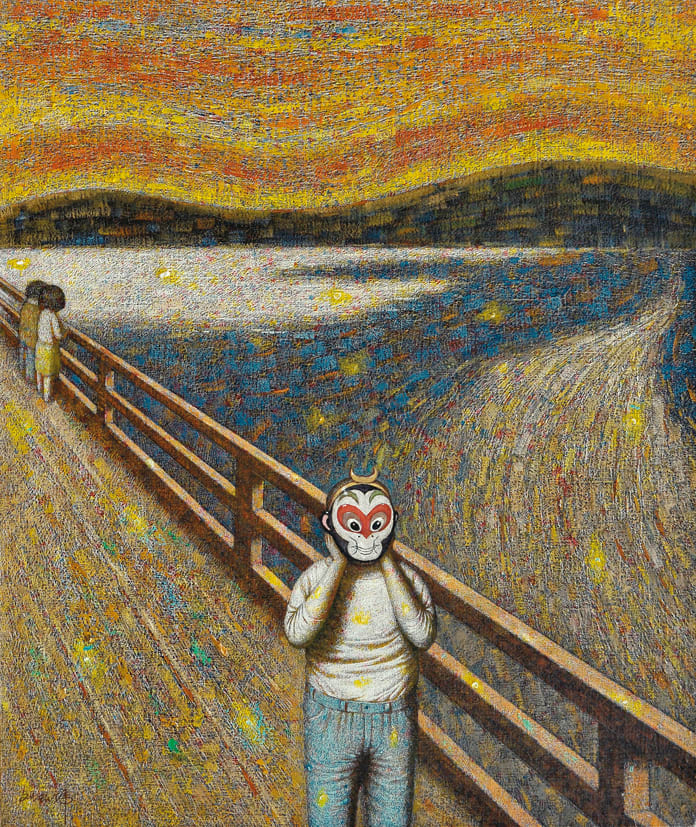 Liu Hong Wei 劉宏偉, Mask (面具), 2012