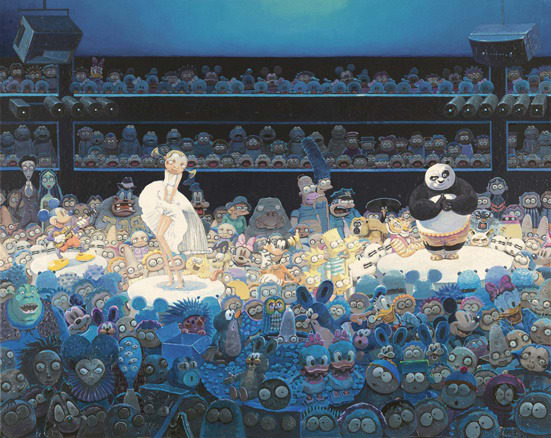 Zhang Gong 張 弓, Blues Disco No. 2 《藍調迪廳 2》, 2012