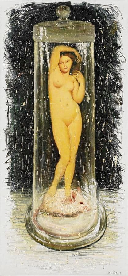 Fang Shao Hua 方少華, Venus Cloned from the DNA of Ingres (I)《用安格爾的DNA克隆的維納斯(一)》, 2011