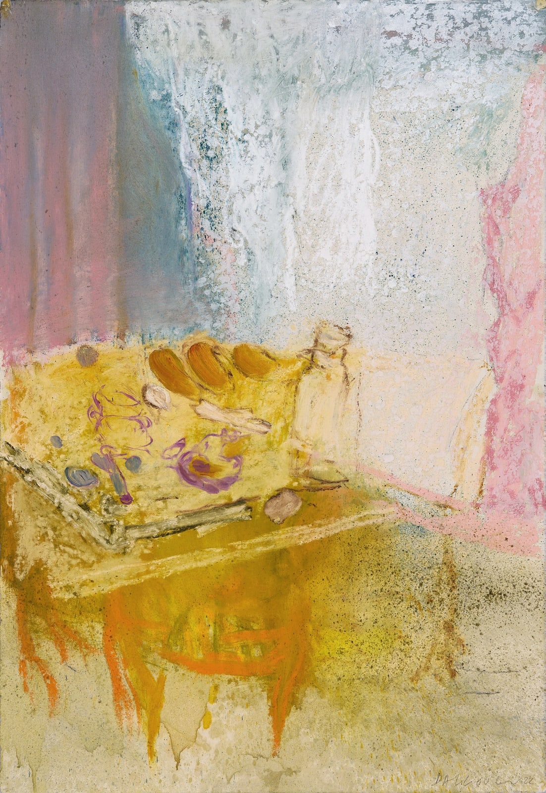 Ziad Dalloul 齊亞德・達盧勒, Window with White Curtains《襯上白色窗簾的一扇窗》, 2022