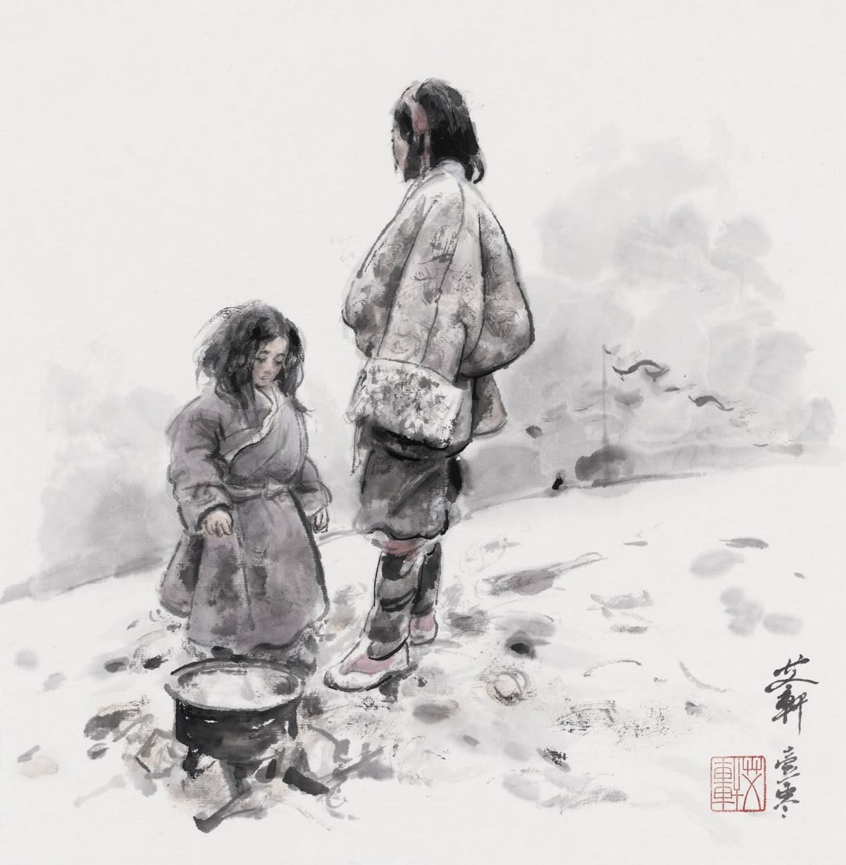Ai Xuan 艾 軒, On a Journey 《途中》, 2010