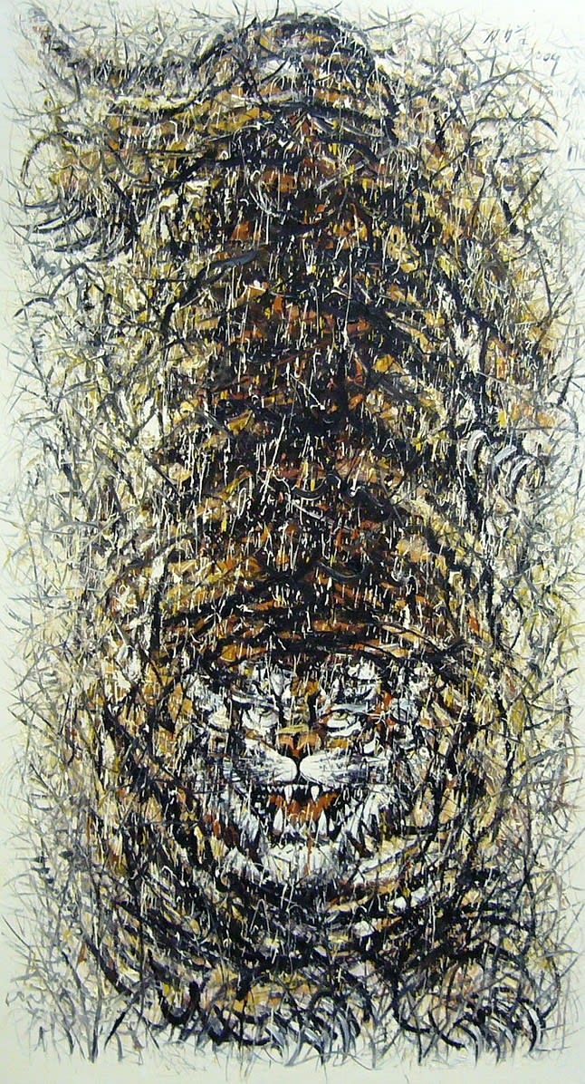 Fang Shao Hua 方少華, Croching Tiger 《臥虎》, 2009