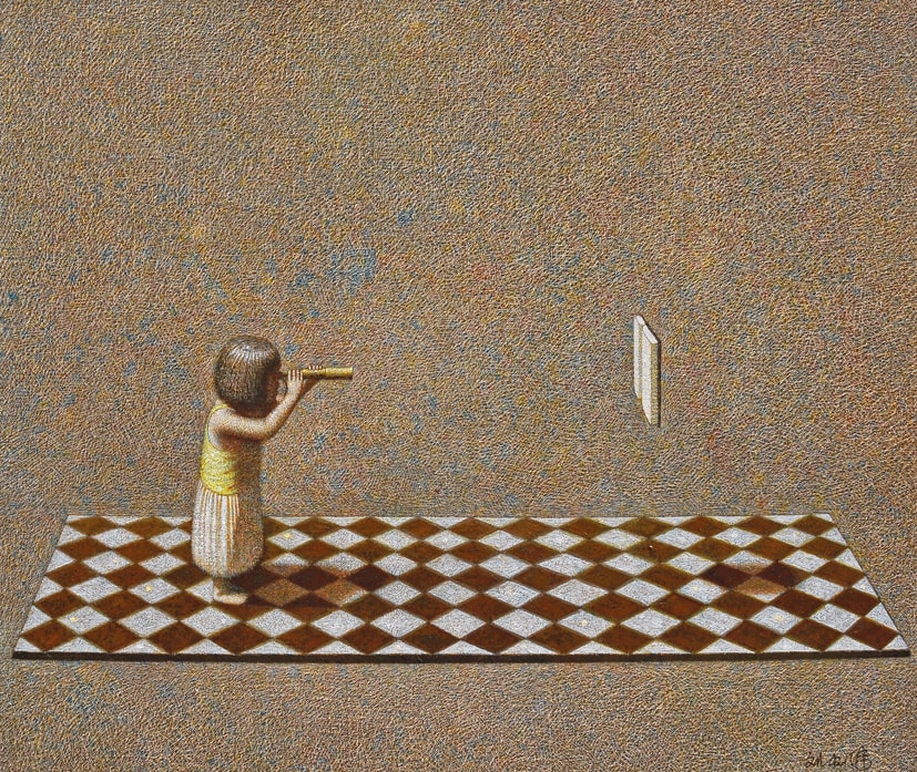 Liu Hong Wei 劉宏偉, Floating Book《飄浮的書》, 2015
