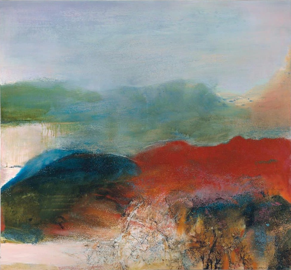 Zao Wou-Ki 趙無極, 01.04.1986, 1986