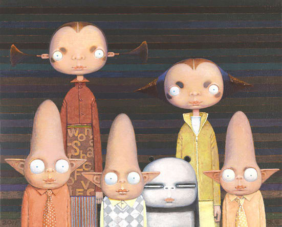 Zhang Gong 張 弓, The Family of Miss Panda 《潘大姐一家》, 2011