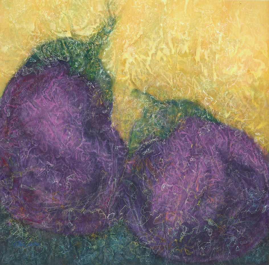 Nancy Chu Woo 朱楚珠, Two Aubergines (雙茄), 2013