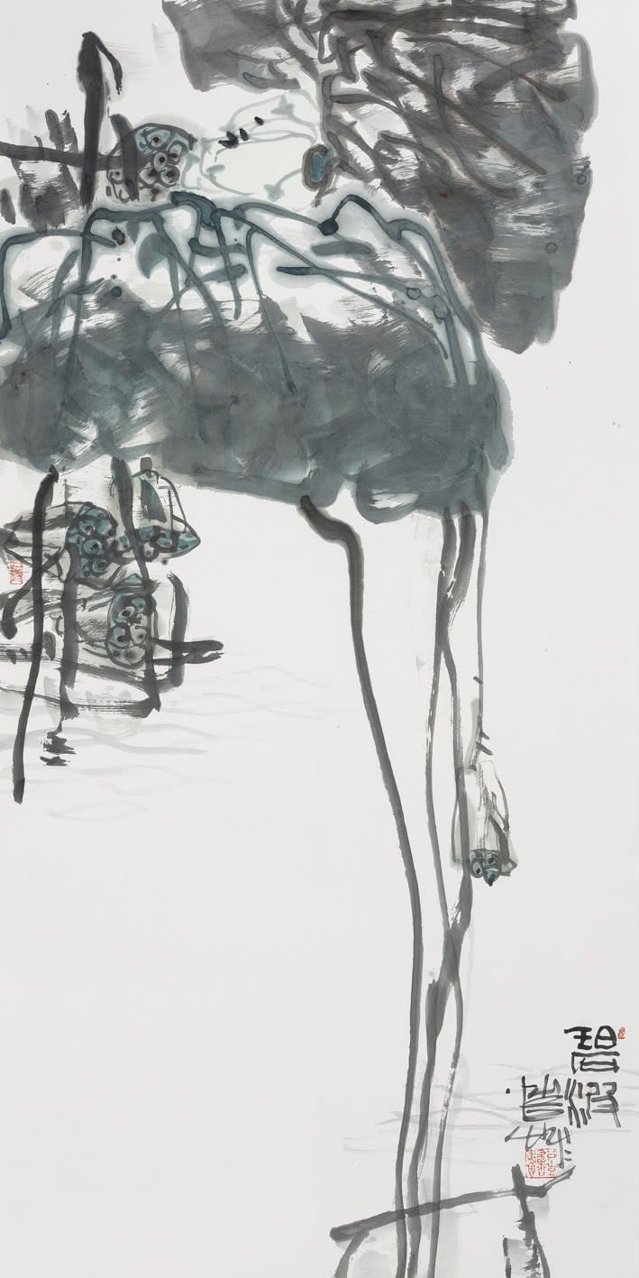 Pan Gongkai 潘公凱, Greenwaves (I)《碧波(一)》, 2016