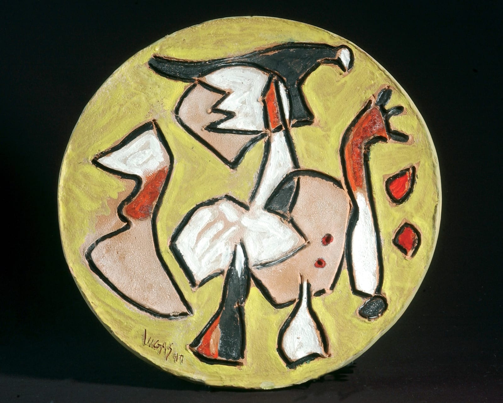 Oswaldo Vigas 奧斯瓦爾多 · 維加斯, Figura I (Figure I)《人像 (一)》, 1999