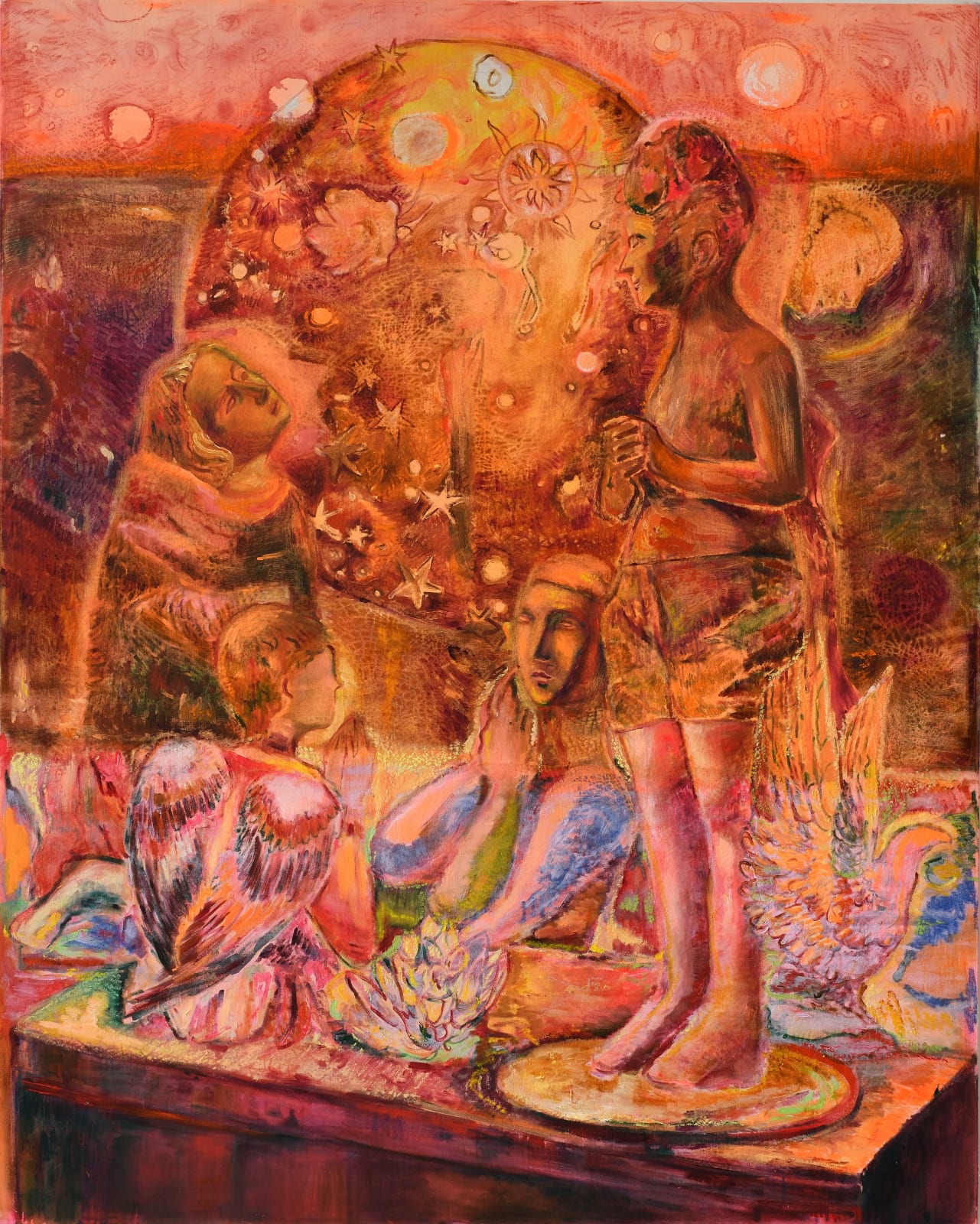 Paola Angelini 保拉・安傑利尼, Still Life with Idols (2)《靜物神像(二)》, 2024