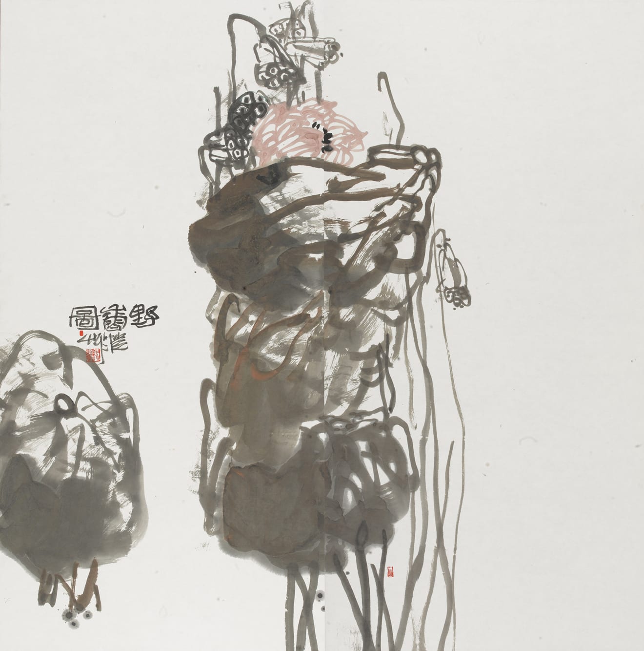 Pan Gongkai 潘公凱, Wild Fragrance (I) (野香(一)), 2010
