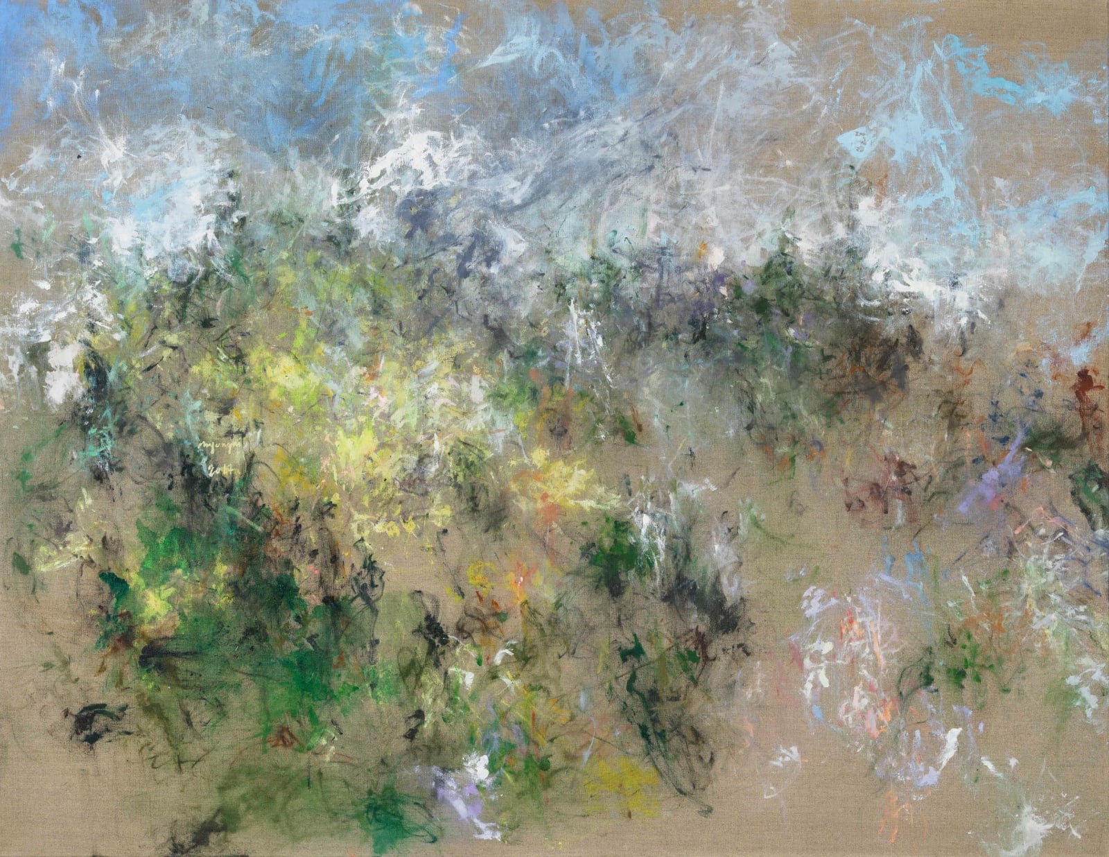 Myonghi 明 姬, Seokwang Village, Spring 《西廣村莊，春》, 2017