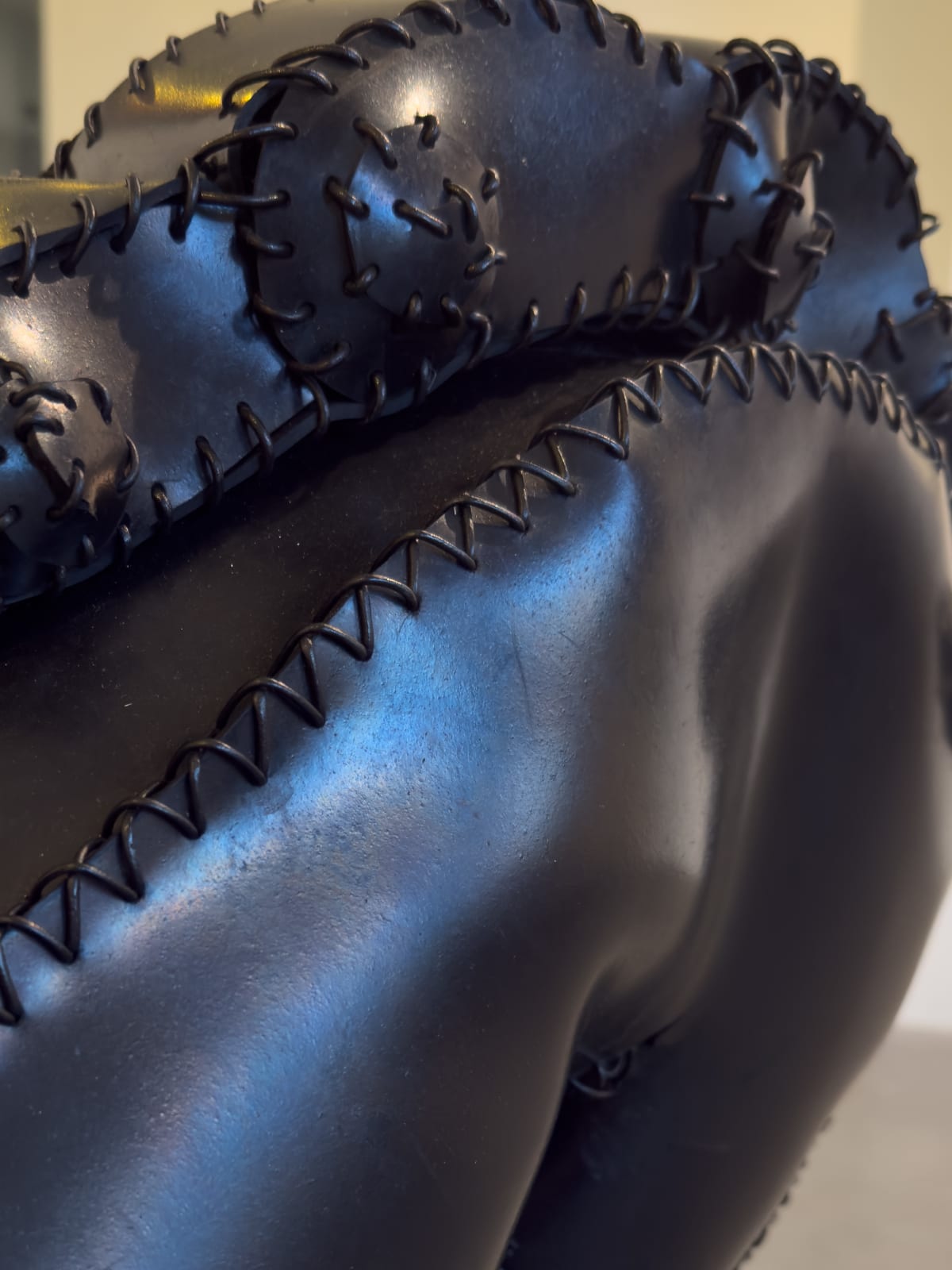 Ezri Horne, Going Nowhere in Either Direction, mixed media, 48 x 36 x 14in