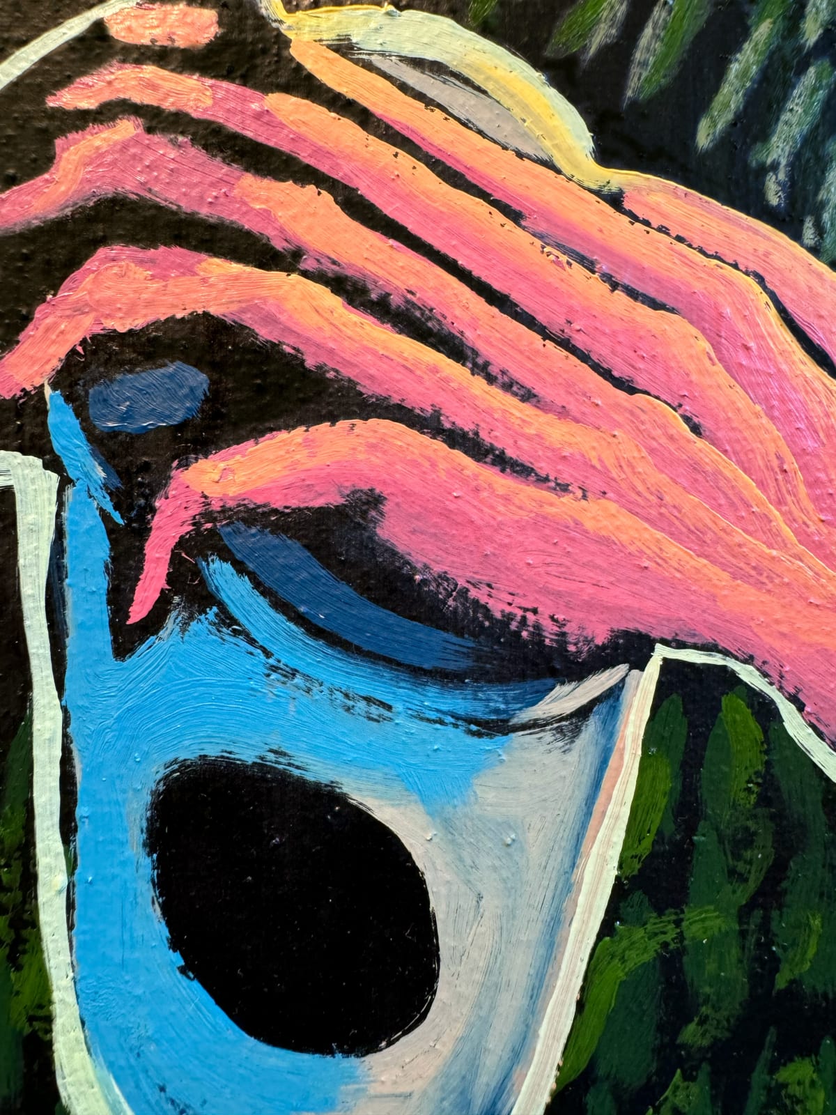 Campbell-Lynn McLean, On Hissing Lawn, oin on canvas, 36 x 72in