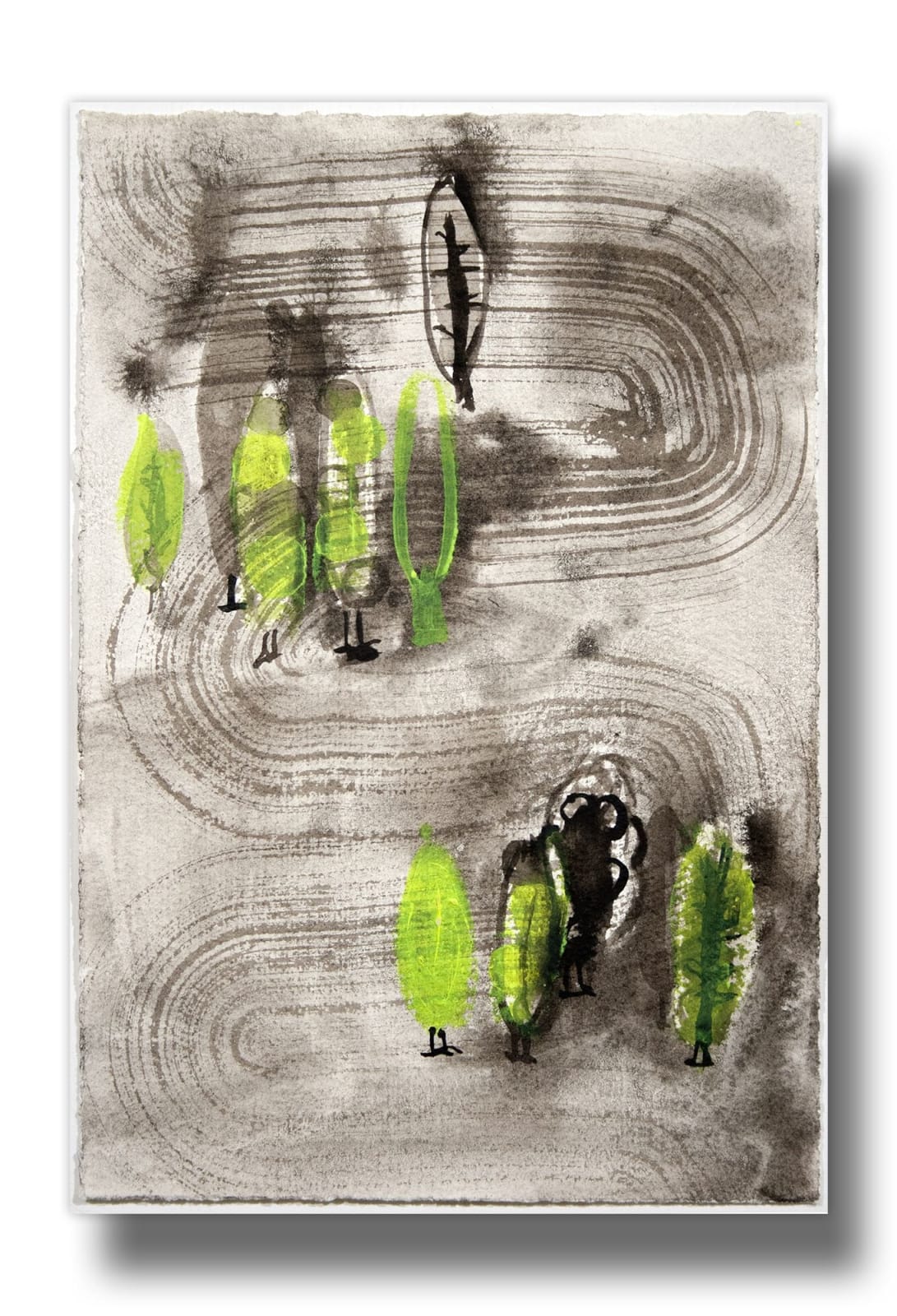 Charles Yuen, Clustered Landscape, 2020