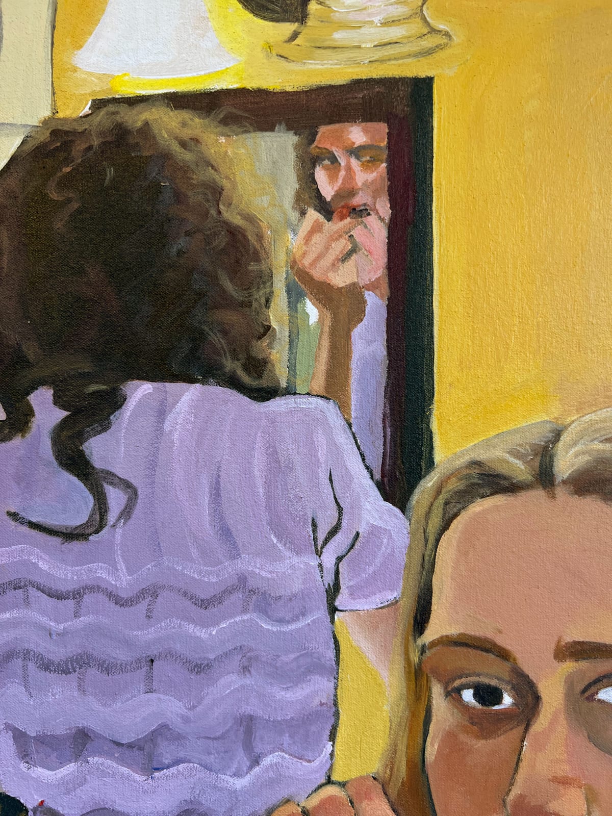 Kyra Gregory, Flossing Together, 2023