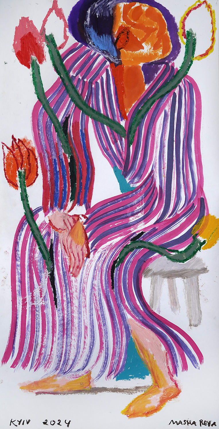 Masha Reva, The Evening Robe , 2024
