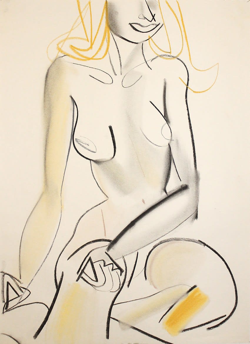Masha Reva, Sitting Woman 3, 2021