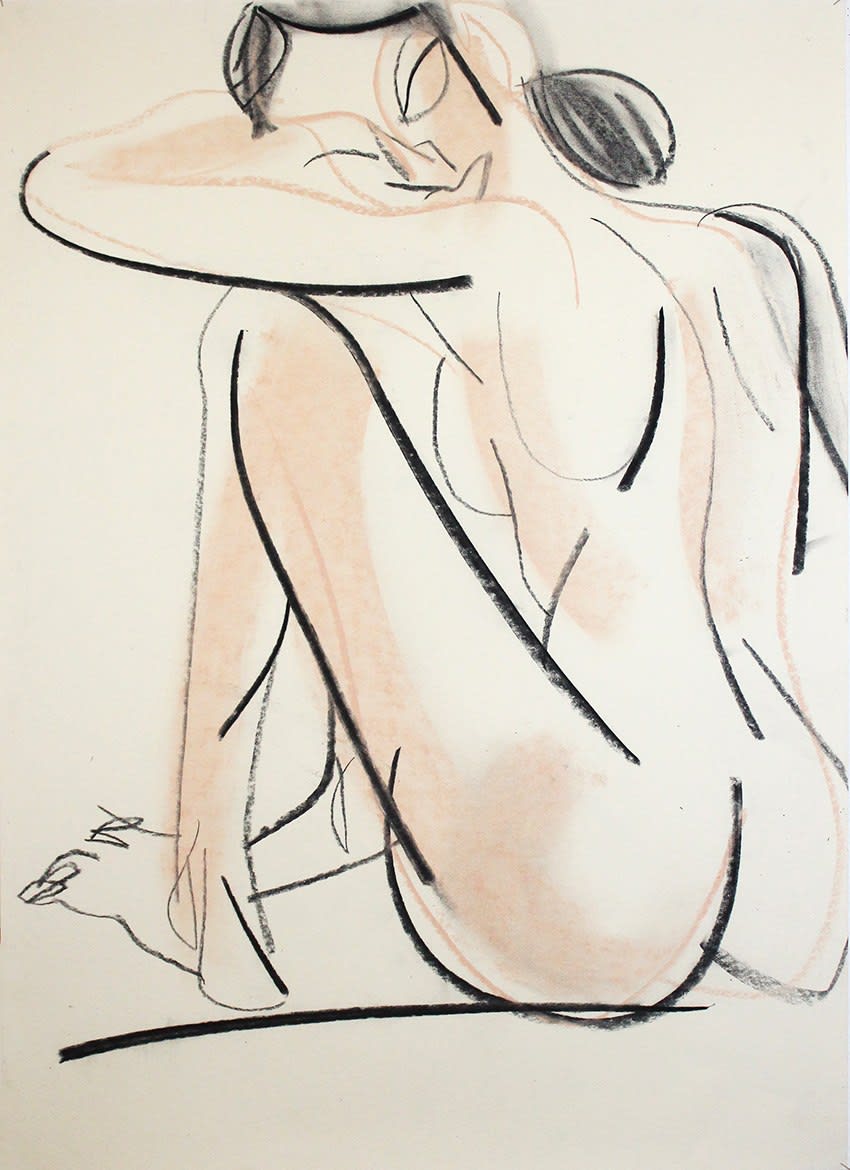Masha Reva, Sitting Woman 4, 2021