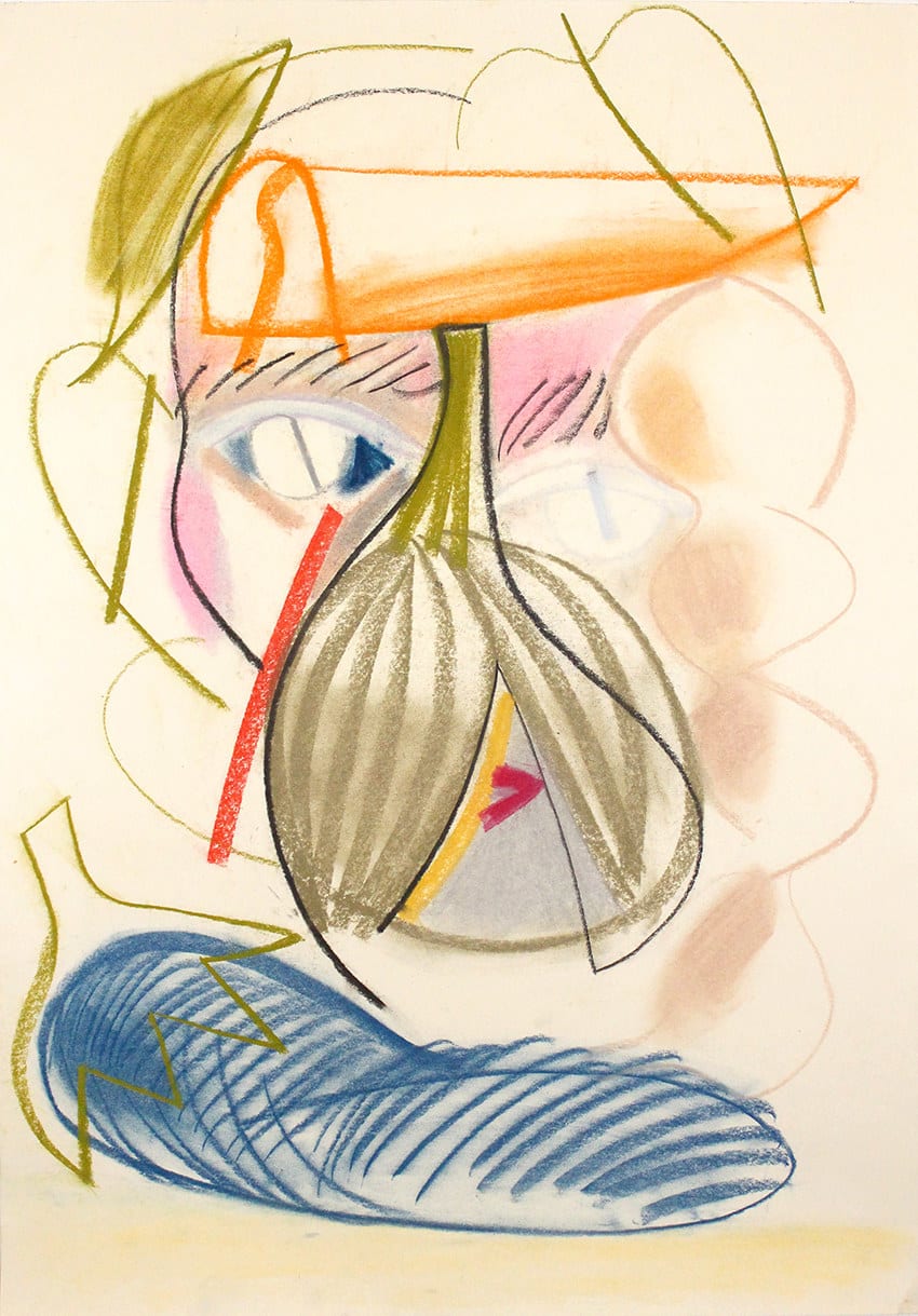 Masha Reva, Portrait with Vegetables , 2020