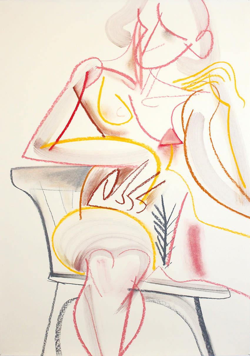 Masha Reva, Sitting Woman 1, 2021