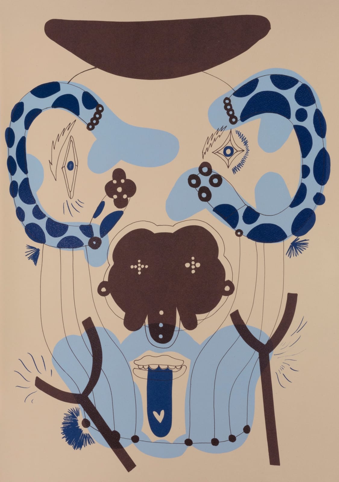 Jaime Hayon, Elefant snake and muleta vase, 2021