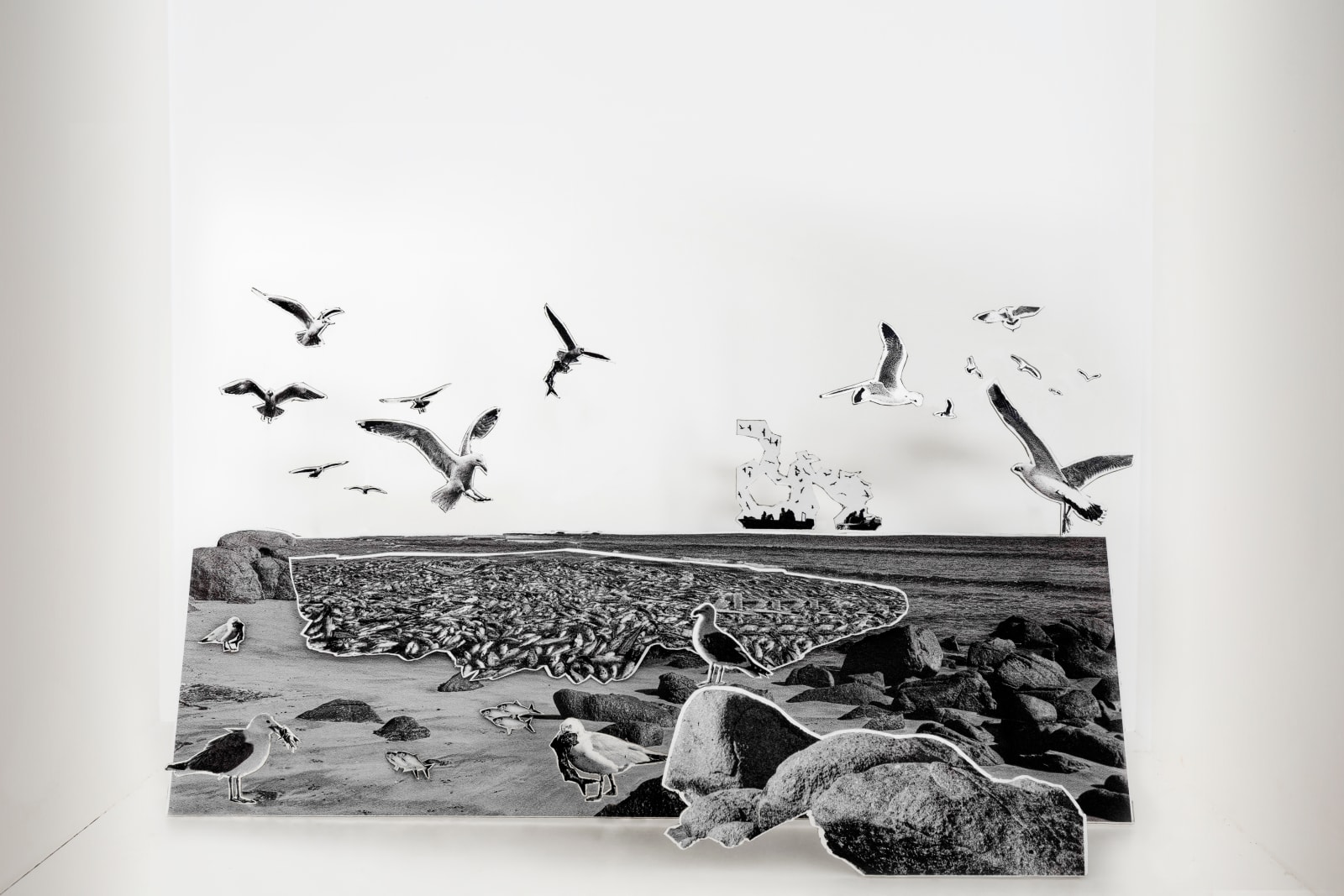 Lebohang Kganye, Birds Feasting, 2022