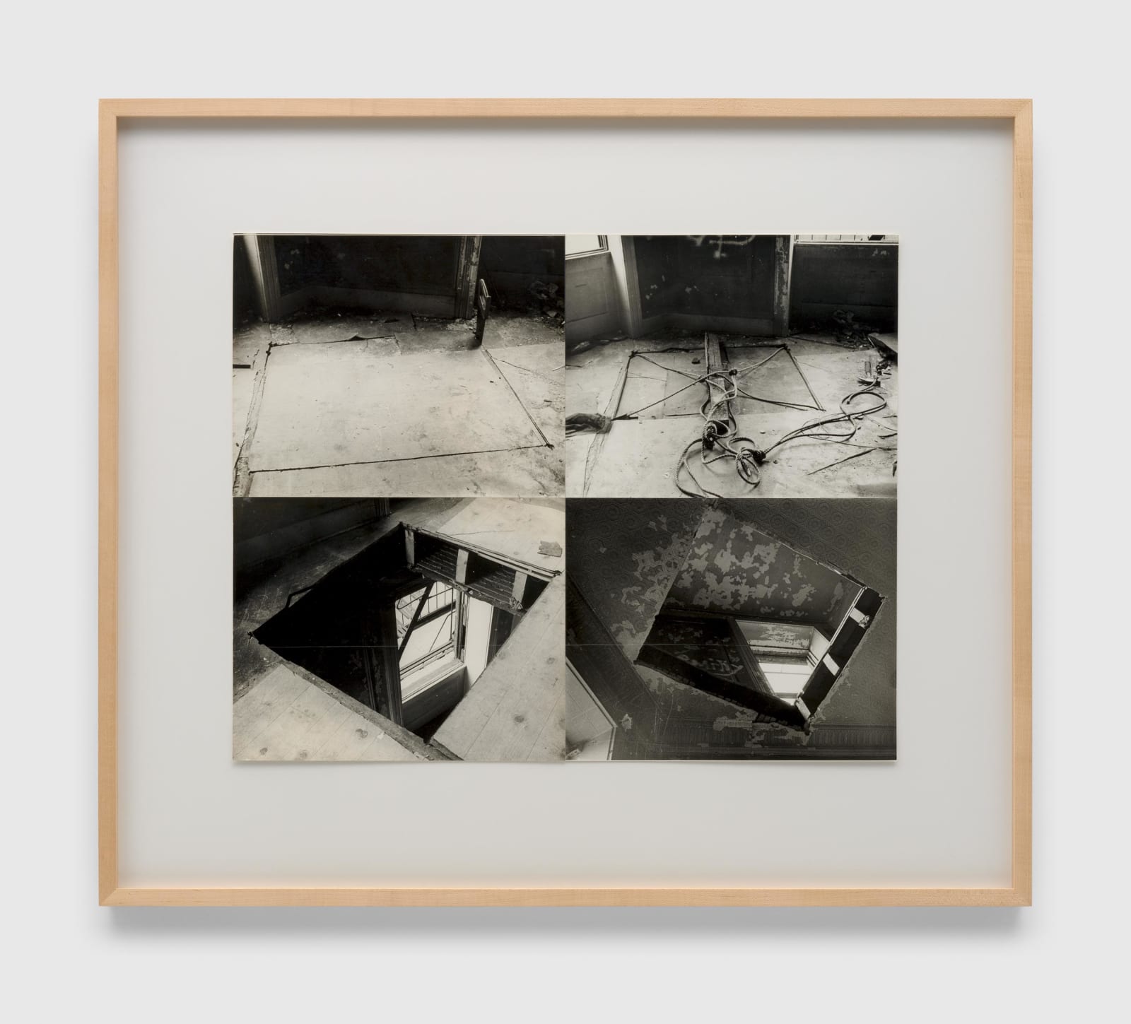 Gordon Matta-Clark, Bronx Floor: Boston Road, 1973