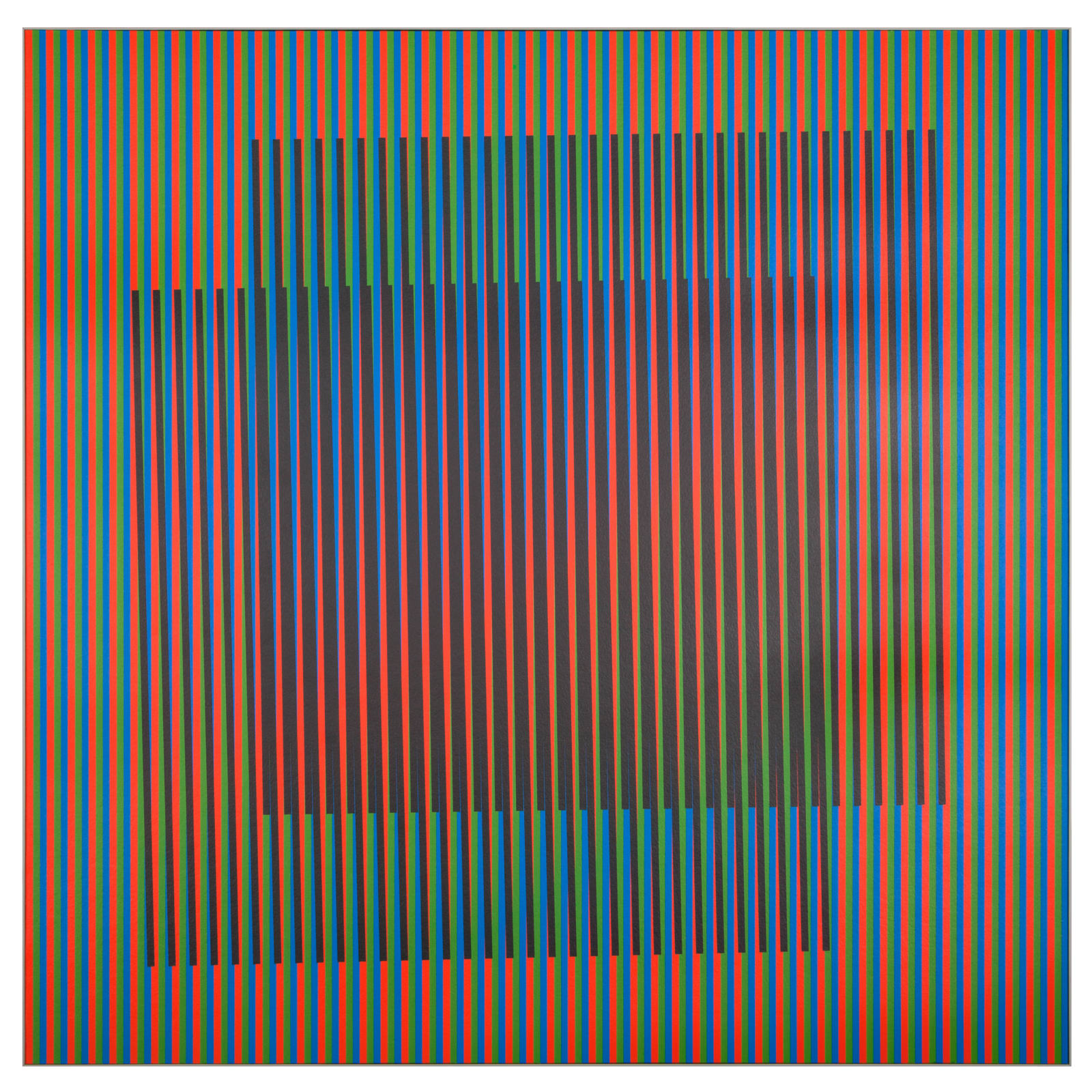 Carlos Cruz-Diez, Induction Chromatique Adrianita D, 2010