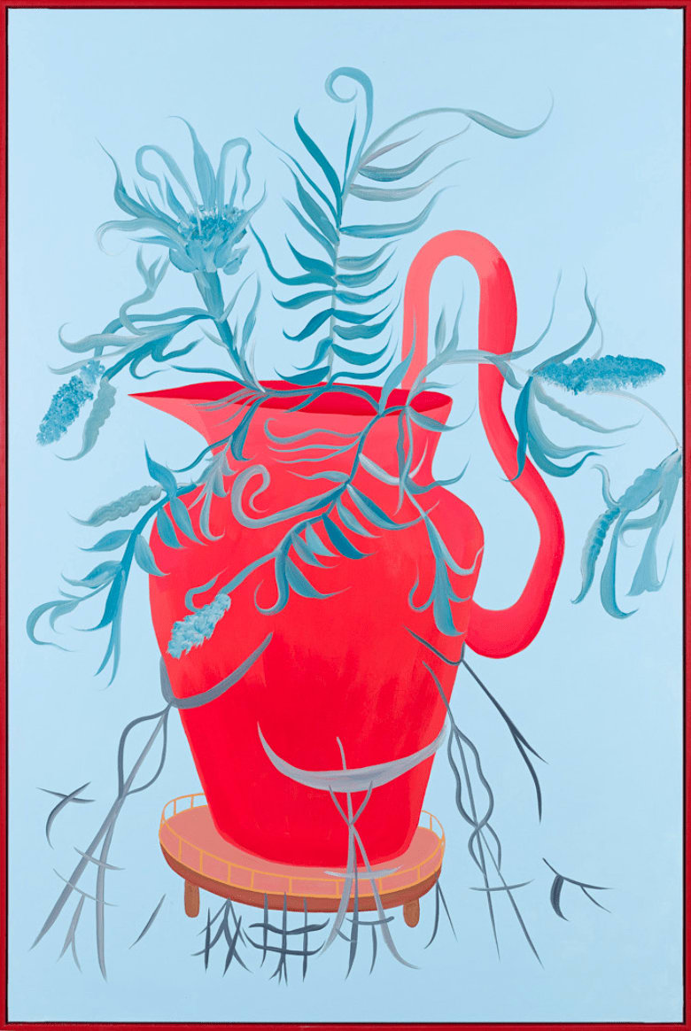 Jaime Hayon, Holding vase & flower, 2023