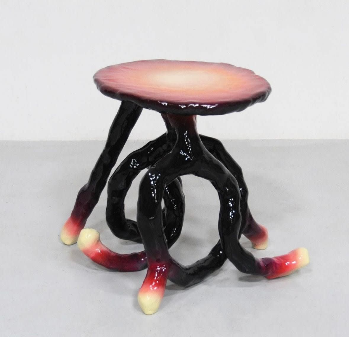 Leo Orta, Onwards Tourbillon (side table / stool)