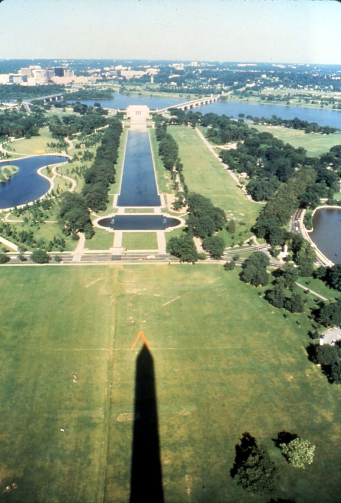 Lita Albuquerque, Washington Monument Project : The Red Pyramid, 1980/2023 and 2010