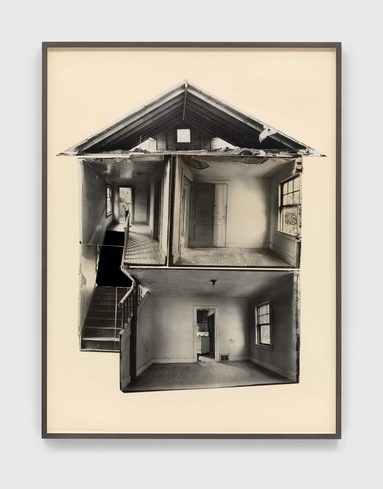 Gordon Matta-Clark, Splitting, 1974