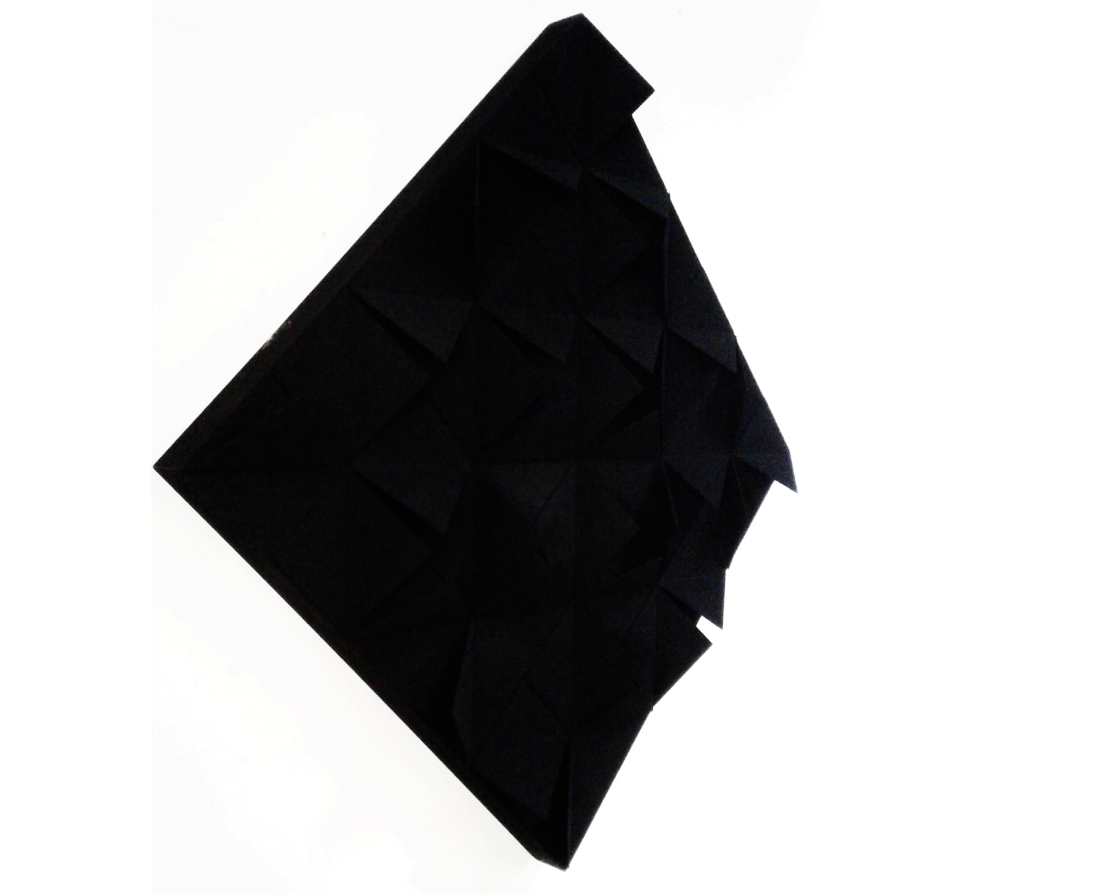 LAb[au], origamiSquare Superblack, 2020