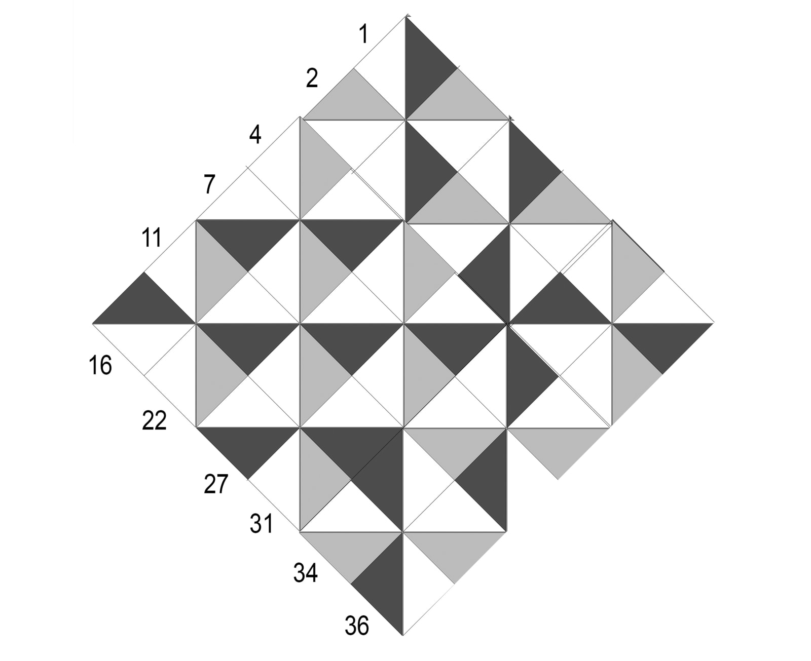 LAb[au], origamiSquare Superblack, 2020