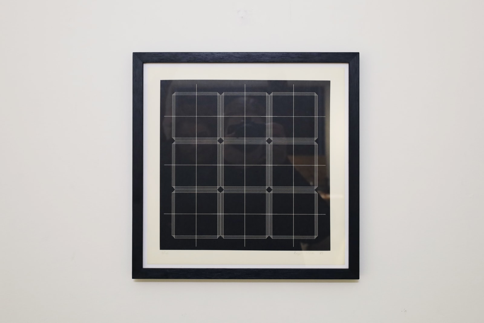 Roger Vilder, Lithographie Noir-Blanc, 1973