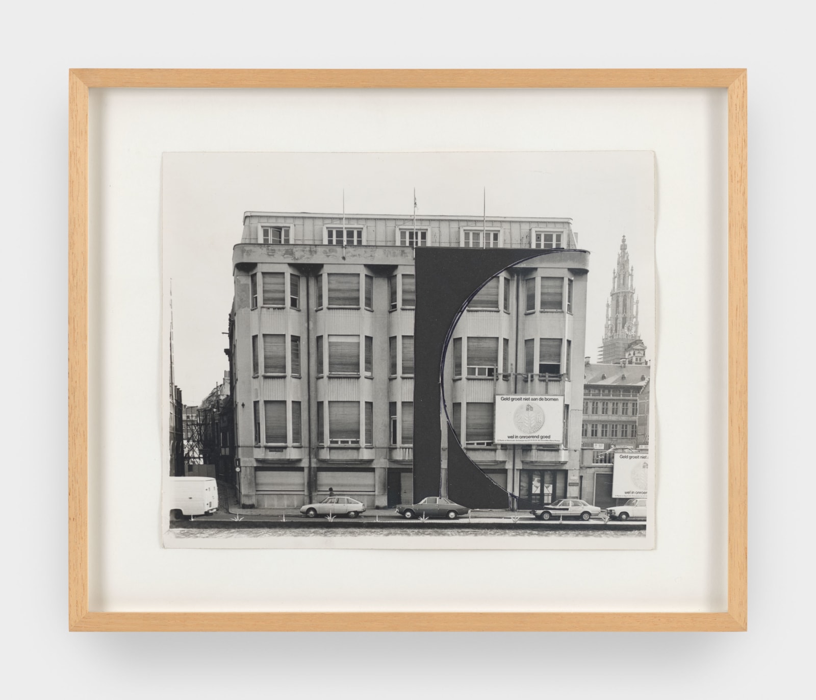 Gordon Matta-Clark, Study for "Office Baroque," first project, 1977