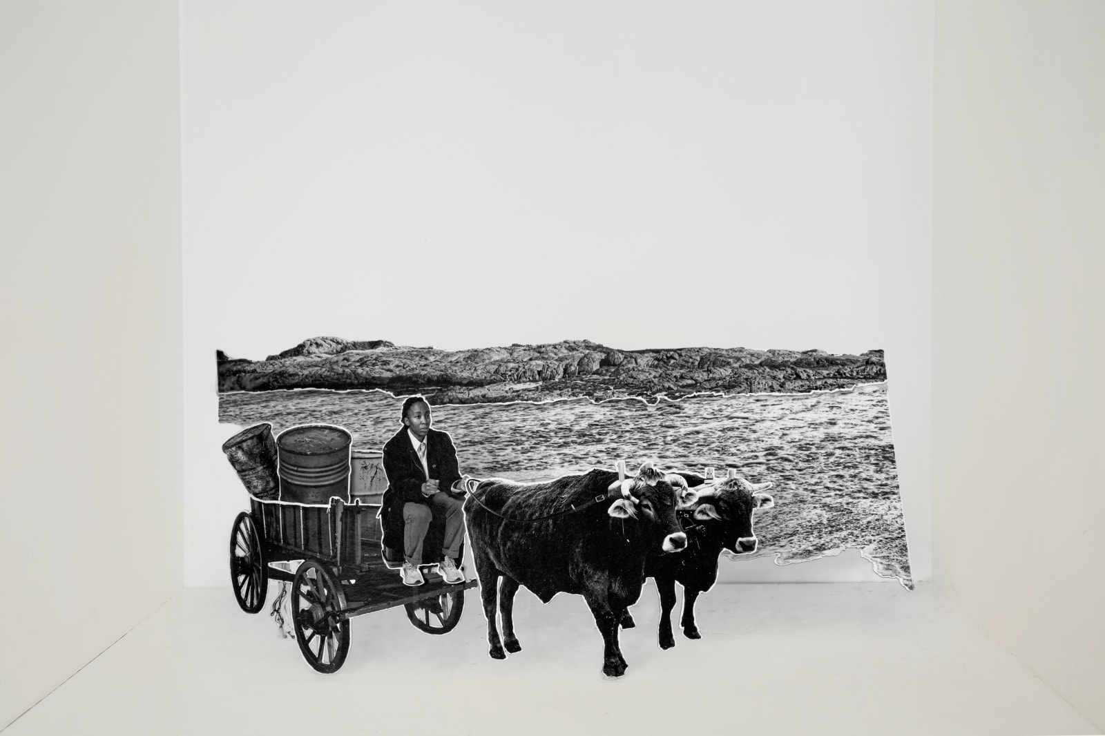 Lebohang Kganye, Ox wagons to deliver supplies, 2022