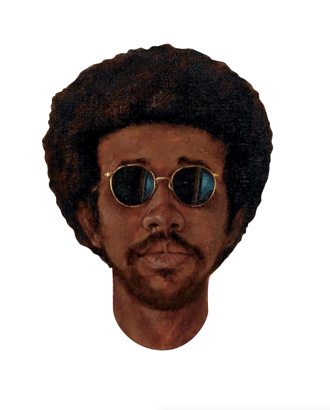 Barkley L. Hendricks, Icon for My Man Superman (Superman never saved any black people - Bobby Seale), 2009