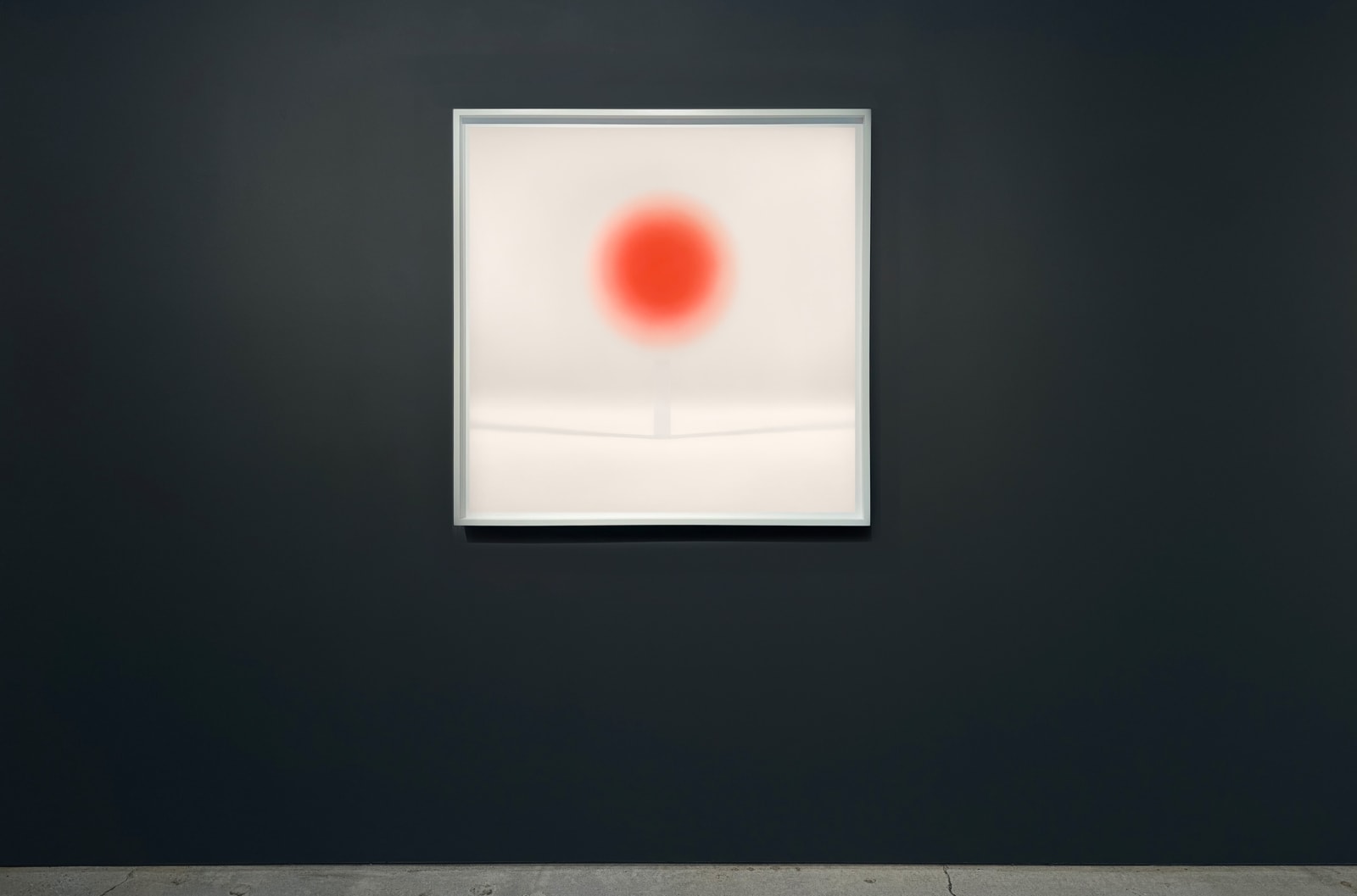 Helen Pashgian, Untitled (the Red Lens), 2026