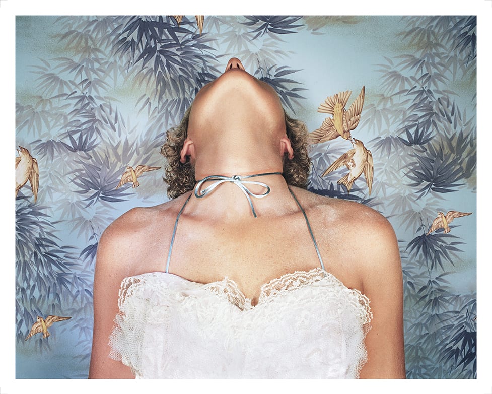 Jo Ann Callis, Woman with Blue Bow, 1977, 2011