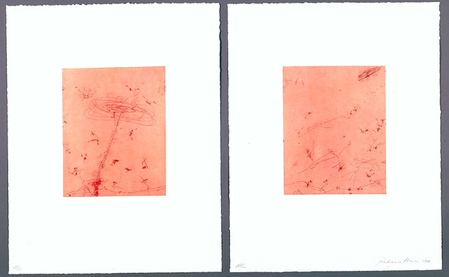 Rebecca Horn, Untitled Diptych, 1998