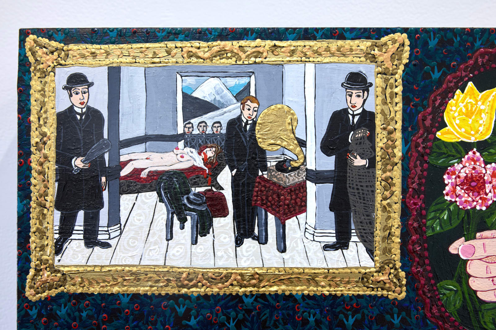 Laura Williams, Settle Petal: Splay it with Flowers, 2024