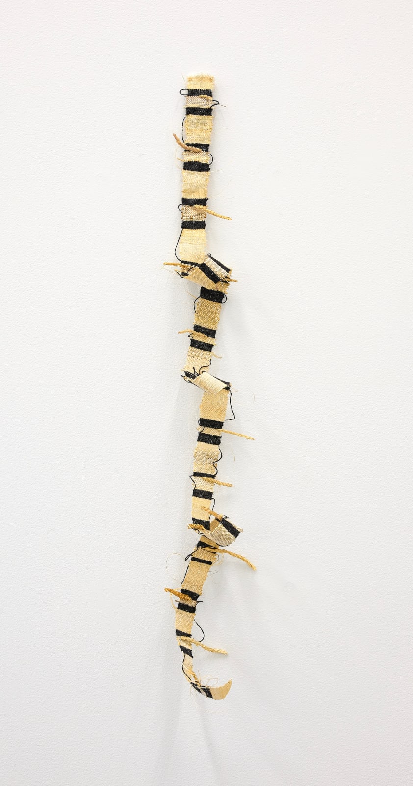 Daegan Wells, Extract from the ongoing research project 'Local Makers' (Hand-woven ribbon), 2023