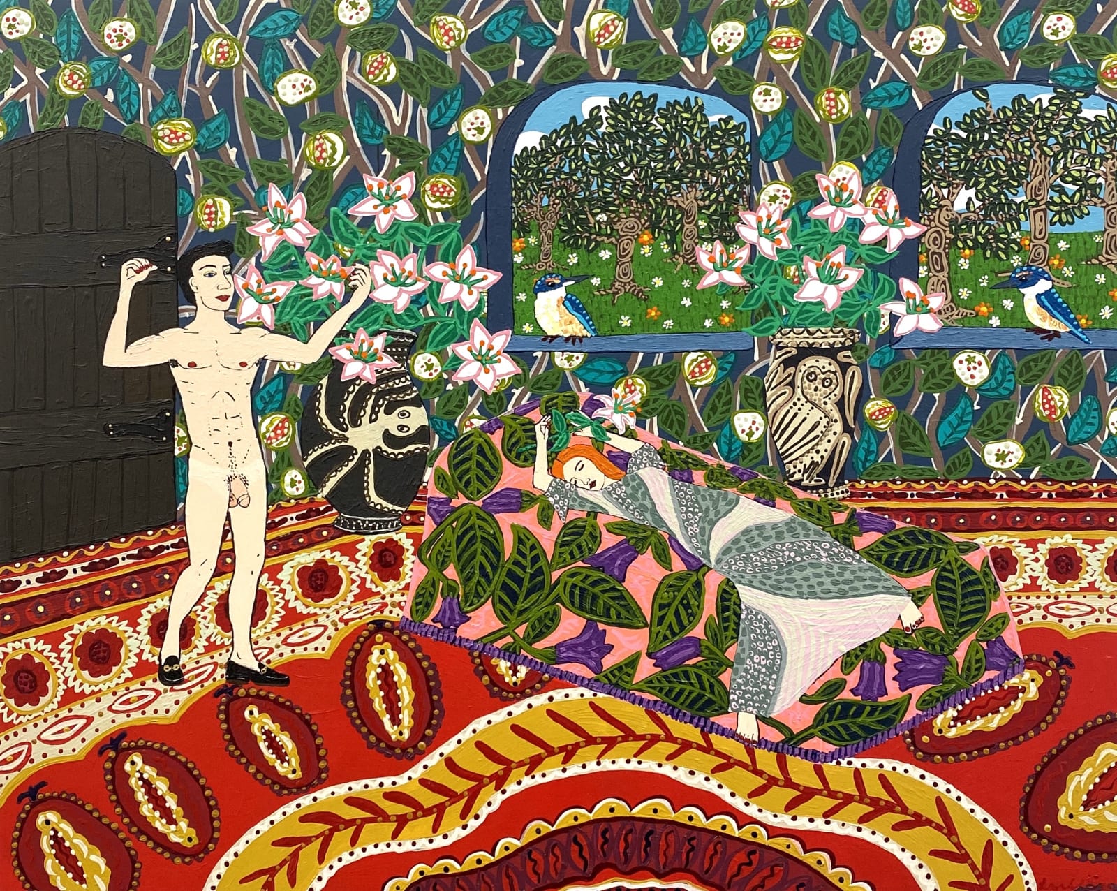 Laura Williams, The Annunciation: Mary Gets Pregnant, 2019