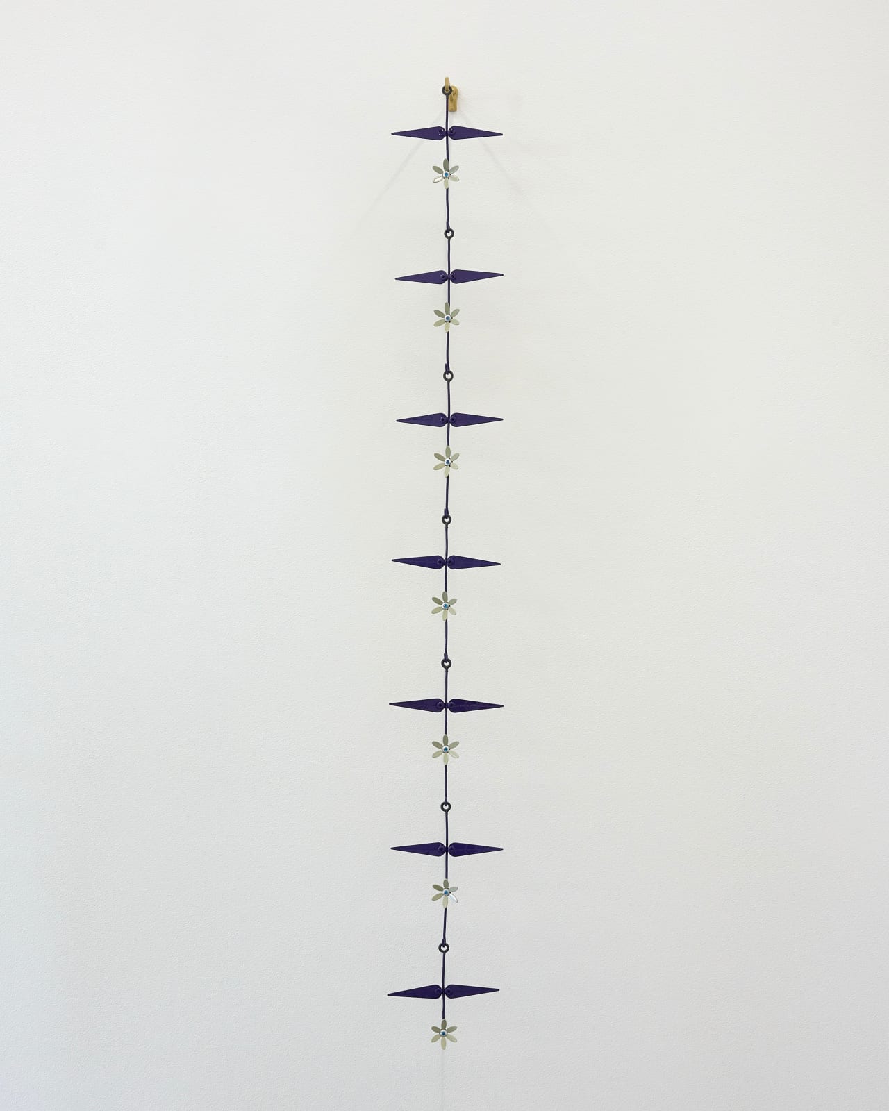 Jack Hadley, Floral Arrangement (stone, dark violet), 2025