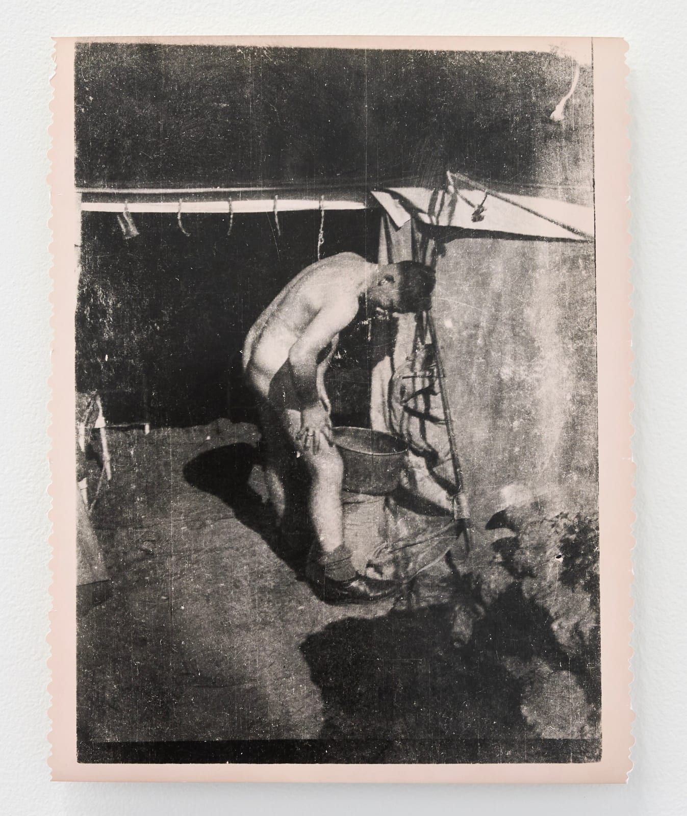 Timothy Webby, Untitled (Gordon photographed bathing), 2025