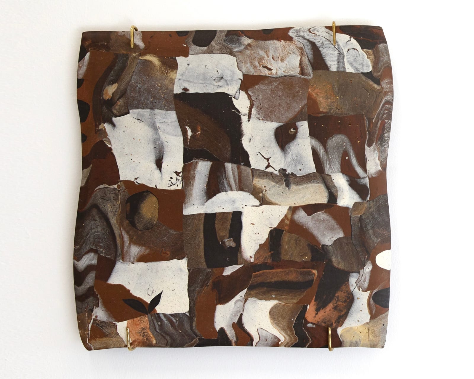 Emelia French, Wall tile (collaged landscape #1), 2023