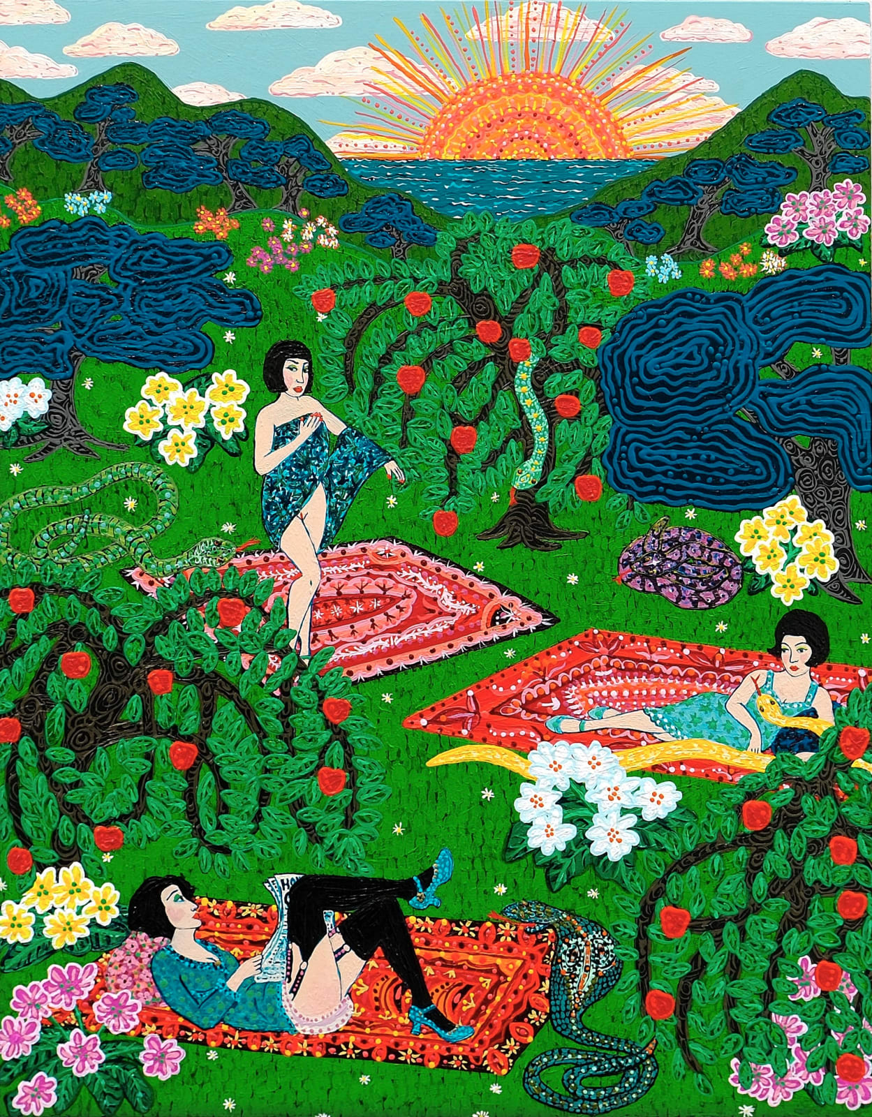 Laura Williams, The Sun Also Rises I (It's Harder than it Looks), 2023