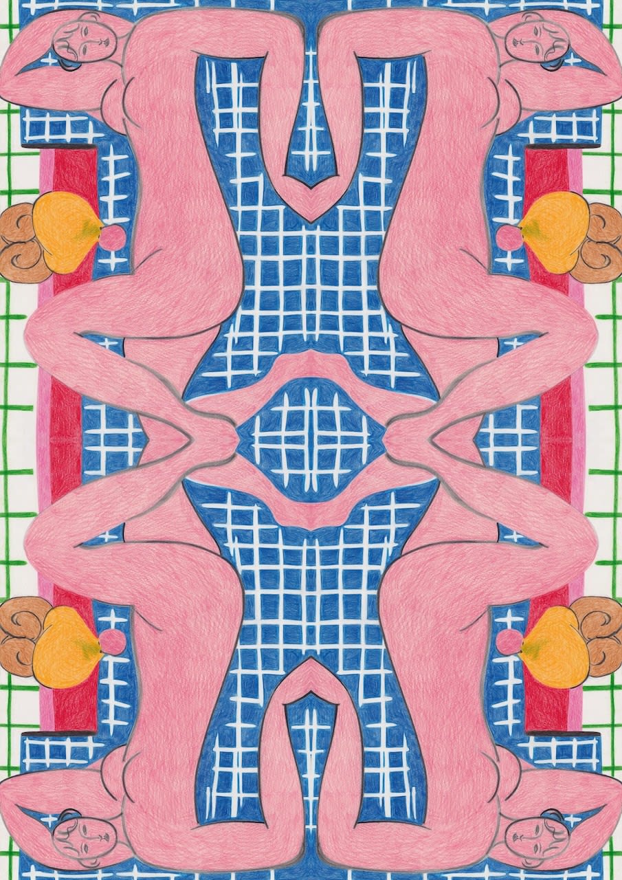 Alasdair McLuckie, My Diet Is A Riot/Large Reclining Nude 1935, 2022