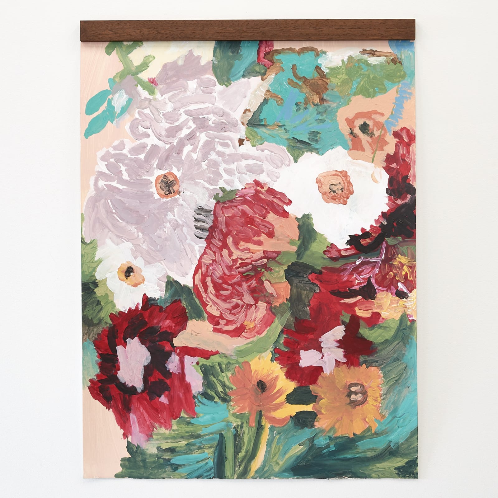 Kamini Nair, Daffodils, daisies, 2022